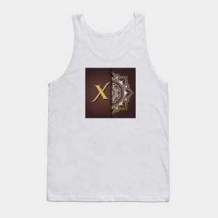 X – Mandala Monogram Tank Top